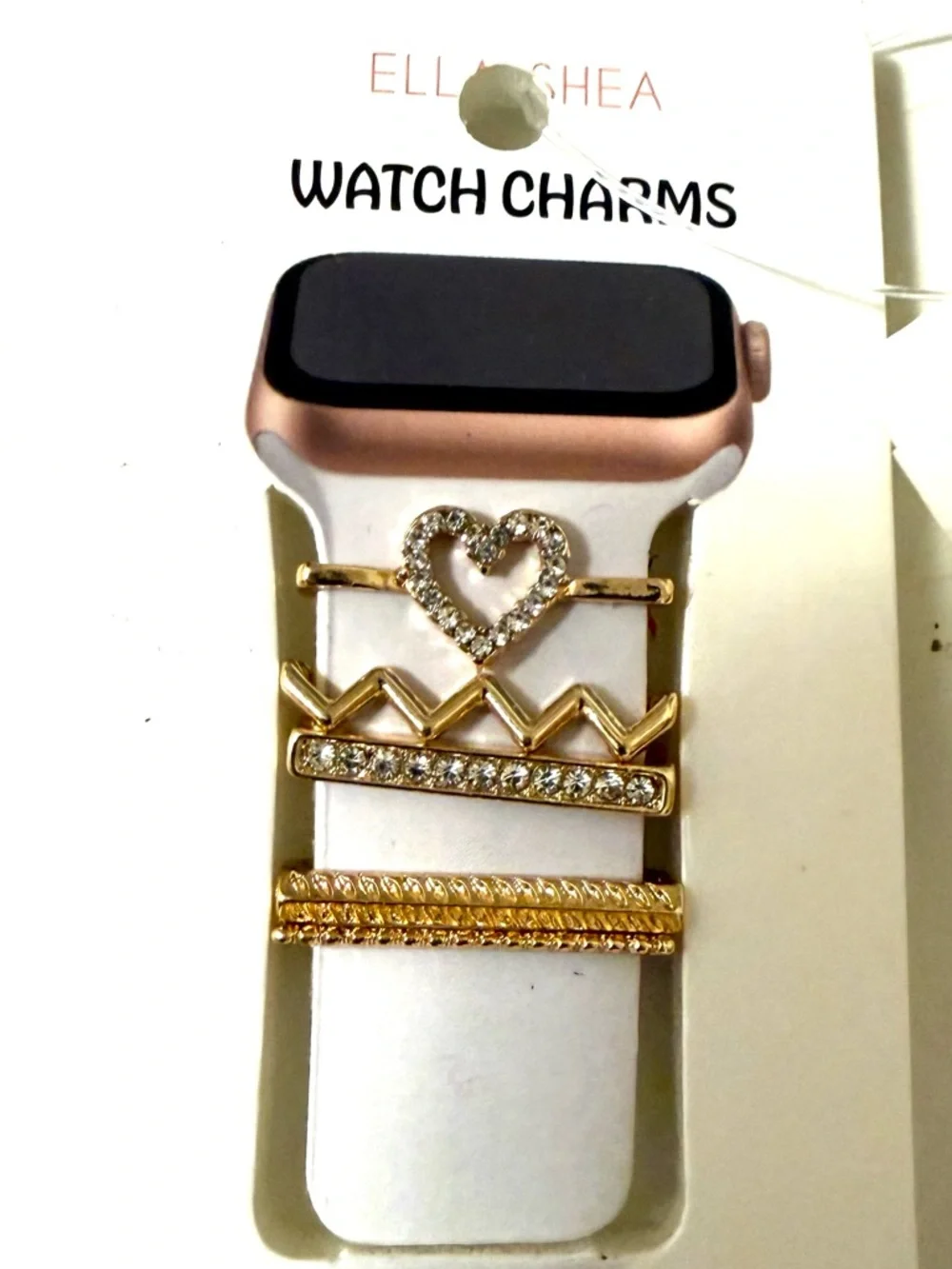 Gold Accent Ring-Style Charms for Wearable Bands - Unbranded